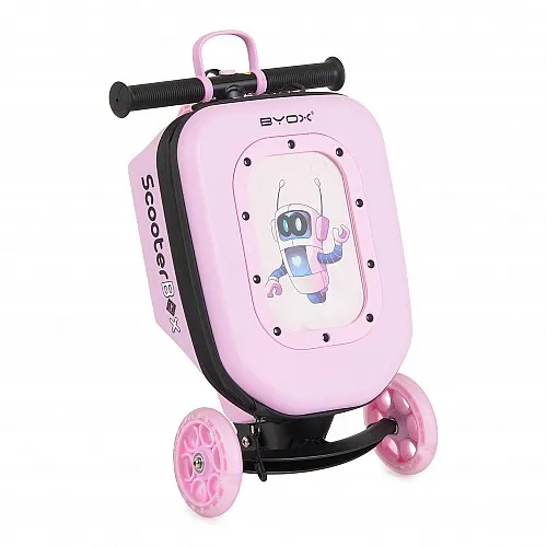 Byox Тротинетка 2in1 ScooterBox, Pink