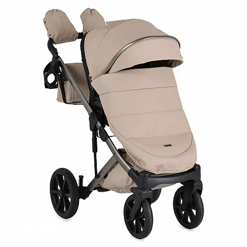 Cangaroo Комбинирана количка Eggo Limited Edition 3in1 Vanilla-Beige