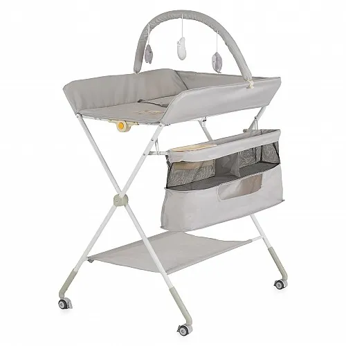 Moni Мултифункционална маса за повиване Kaskada grey