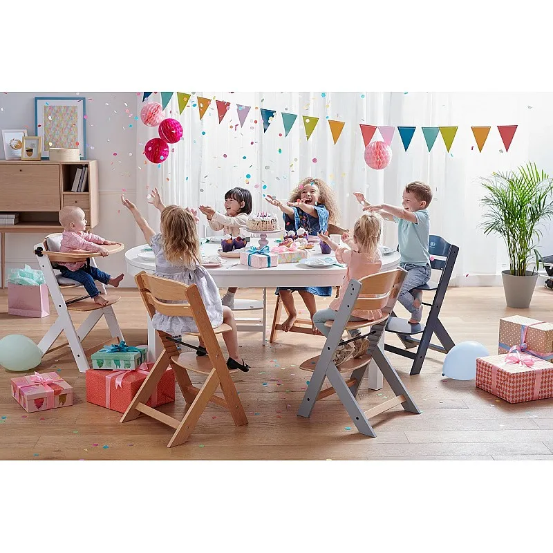 Столче за хранене KinderKraft ENOCK, Дървено