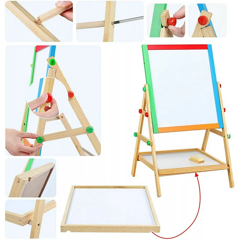 Дървена дъска с аксесоари Marionette,  двустранна