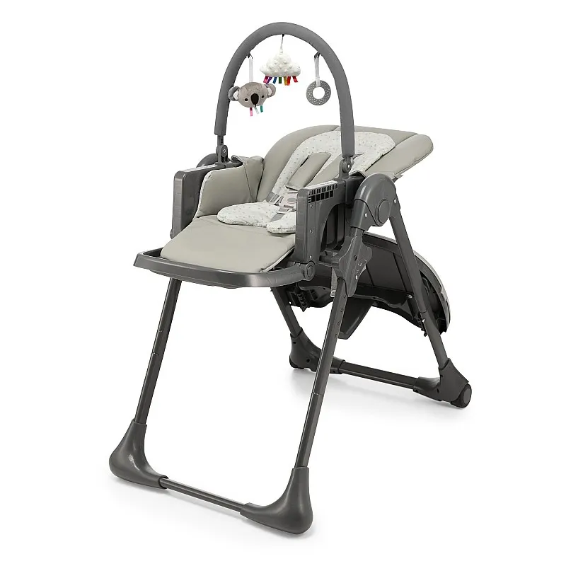 Столче за хранене KinderKraft TUMMIE, Сиво