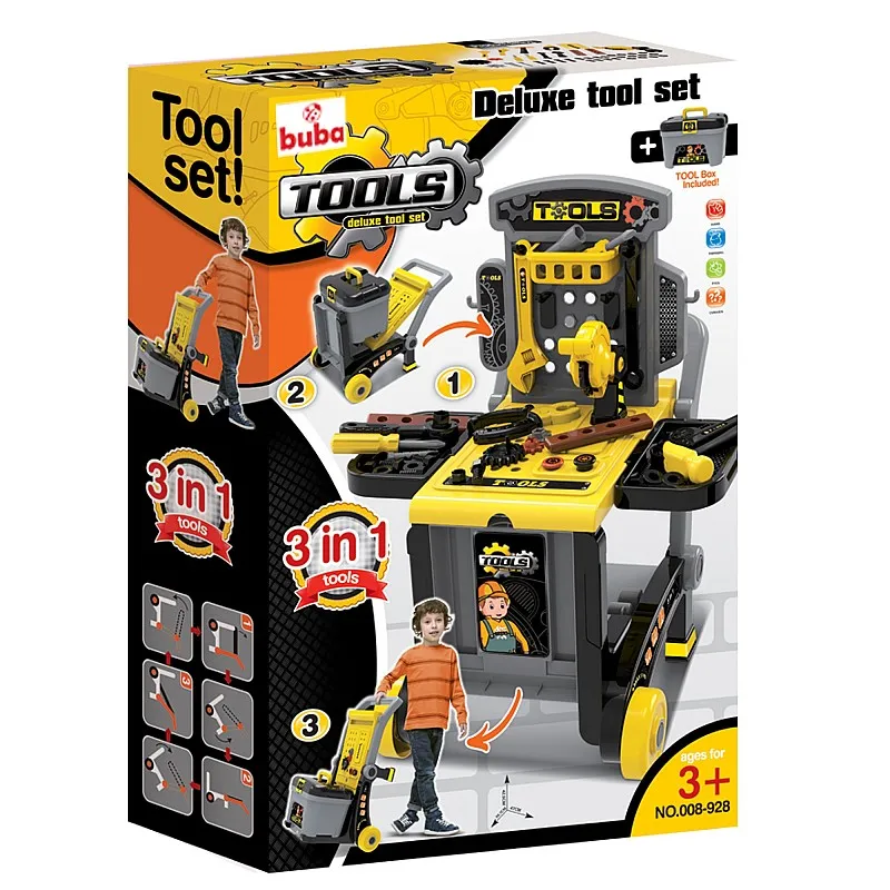 Детски комплект с инструменти Buba 008-928, Deluxe tool set, Куфар