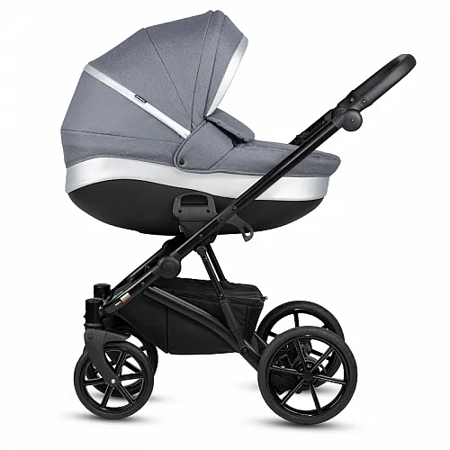 Buba ZAZA2 2в1 бебешка количка 021 Dark Grey