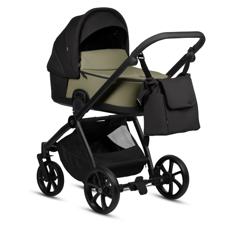 Tutis MIO 3+ Leather бебешка количка 2в1 025 Olive