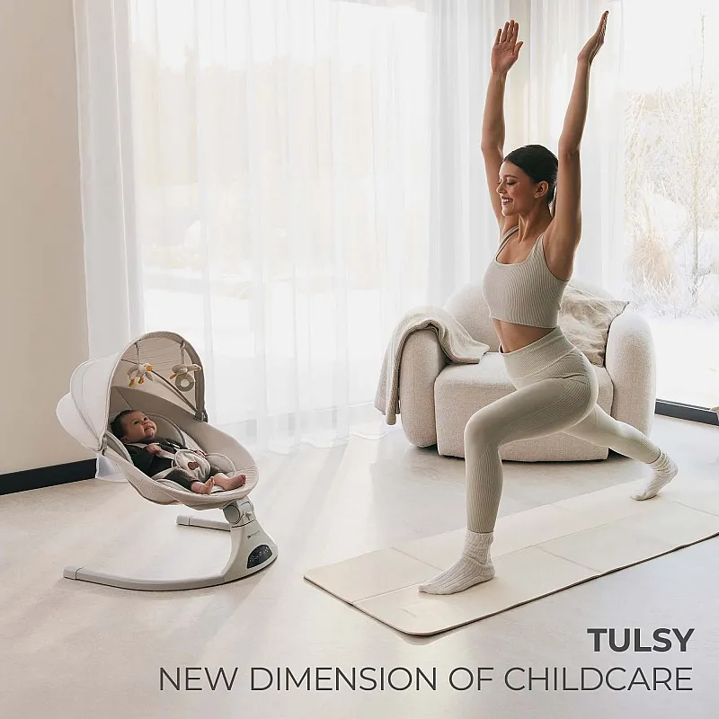 Kinderkraft TULSY шезлонг GREY