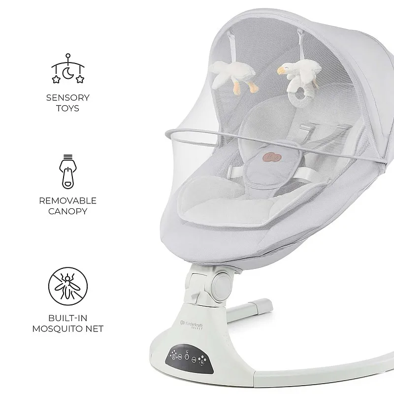 Kinderkraft TULSY шезлонг GREY