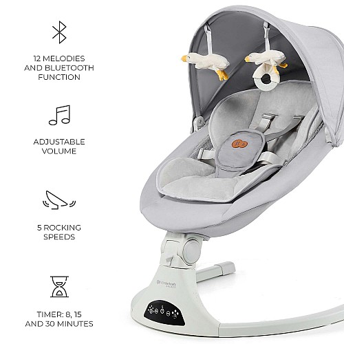 Kinderkraft TULSY шезлонг GREY