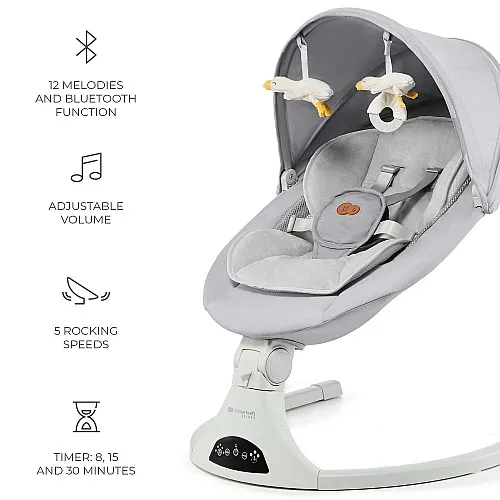 Kinderkraft TULSY шезлонг GREY