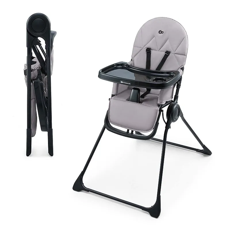 Kinderkraft BINCI столче за хранене GREY