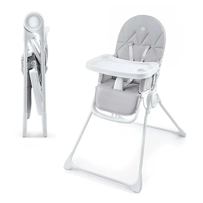 Kinderkraft BINCI столче за хранене LIGHT GREY