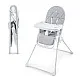 Kinderkraft BINCI столче за хранене LIGHT GREY