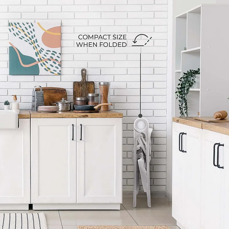 Kinderkraft BINCI столче за хранене LIGHT GREY