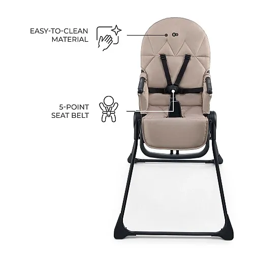 Kinderkraft BINCI столче за хранене BEIGE