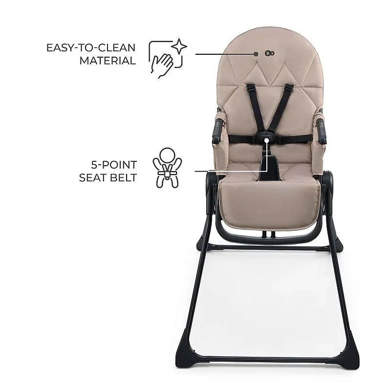 Kinderkraft BINCI столче за хранене BEIGE