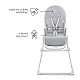 Kinderkraft BINCI столче за хранене LIGHT GREY