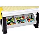 Eddy Toys детска маса с конструктор, 300 части