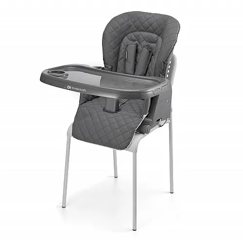 Kinderkraft TULO столче за хранене GREY