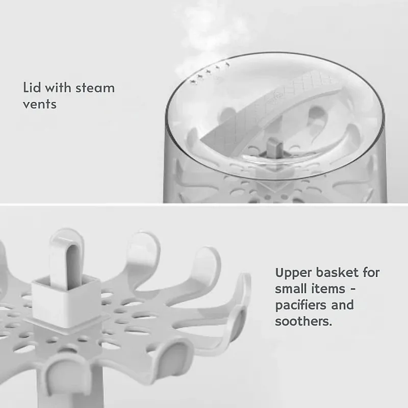 1083 Nuvita Парен стерилизатор за 6 шишета Sterieasy