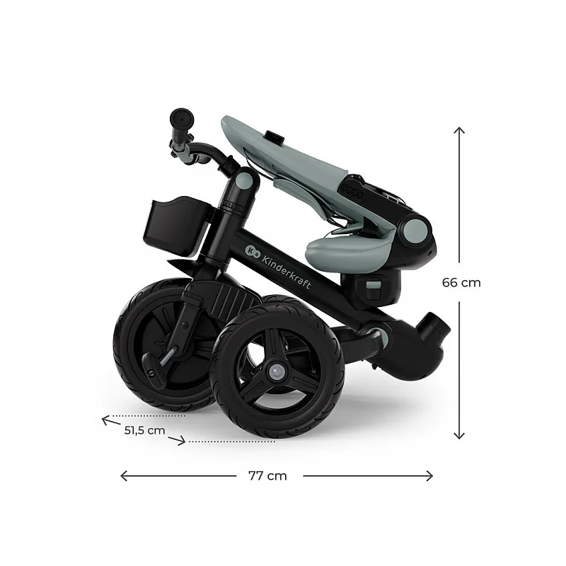 Kinderkraft AVEO 2 Plus триколка GREEN