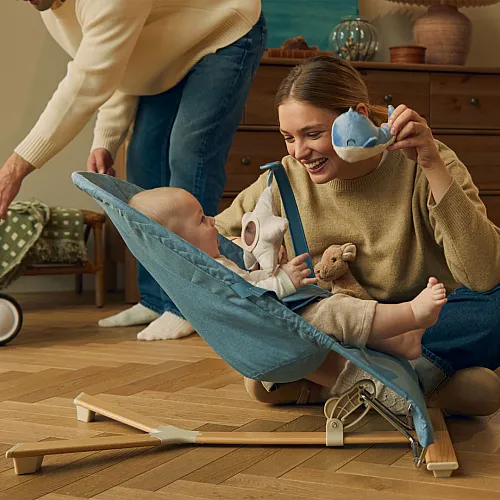 Kinderkraft MIMI шезлонг NORDIC BREEZE