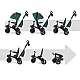 KinderKraft SPINSTEP 2 PLUS триколка ЗЕЛЕНА