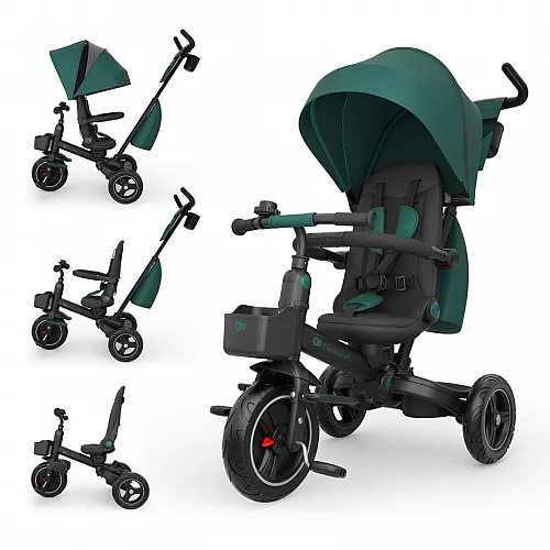 KinderKraft SPINSTEP 2 PLUS триколка ЗЕЛЕНА