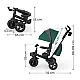 KinderKraft SPINSTEP 2 PLUS триколка ЗЕЛЕНА