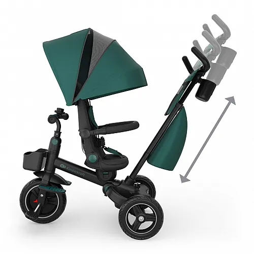 KinderKraft SPINSTEP 2 PLUS триколка ЗЕЛЕНА