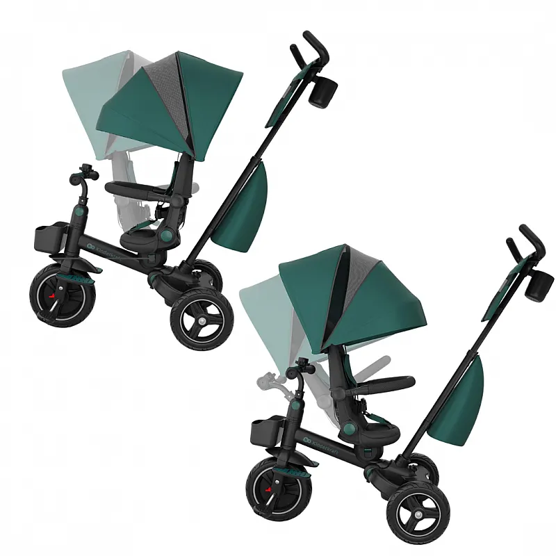 KinderKraft SPINSTEP 2 PLUS триколка ЗЕЛЕНА