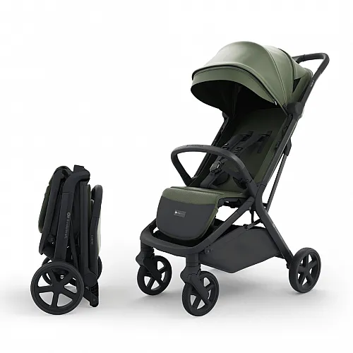 Kinderkraft NUBI 3 бебешка количка MYSTIC GREEN