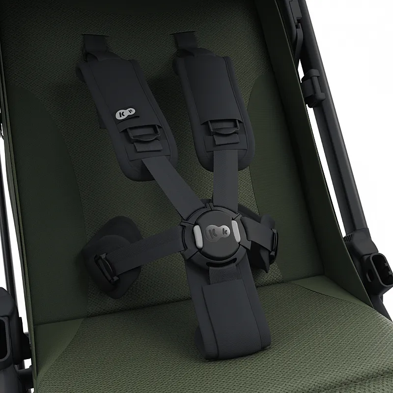 Kinderkraft NUBI 3 бебешка количка MYSTIC GREEN