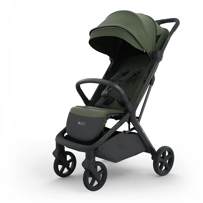 Kinderkraft NUBI 3 бебешка количка MYSTIC GREEN