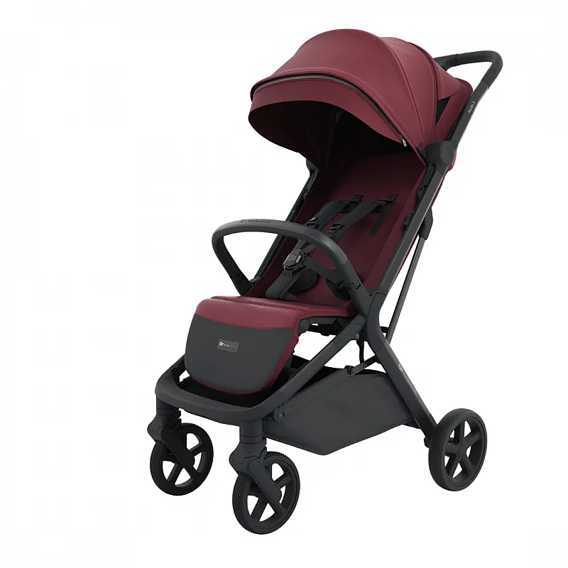 Kinderkraft NUBI 3 бебешка количка DARK RUBY