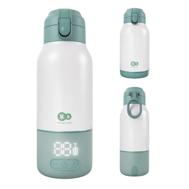 Kinderkraft GAJA термос за подгряване на мляко 2в1 GREEN