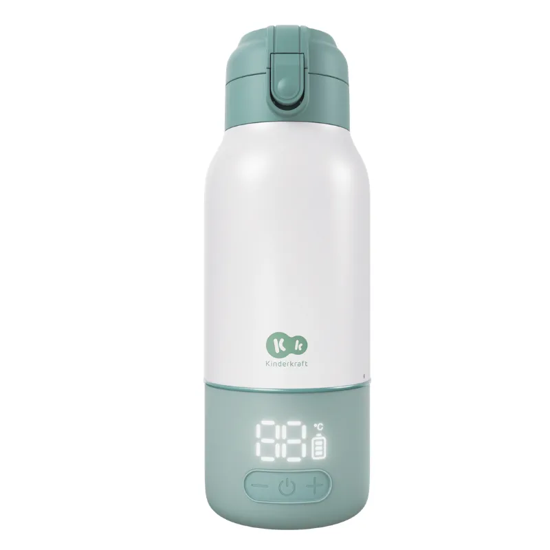 Kinderkraft GAJA термос за подгряване на мляко 2в1 GREEN