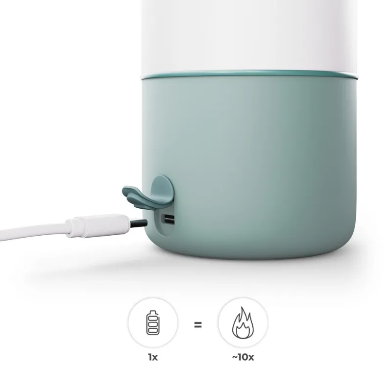 Kinderkraft GAJA термос за подгряване на мляко 2в1 GREEN