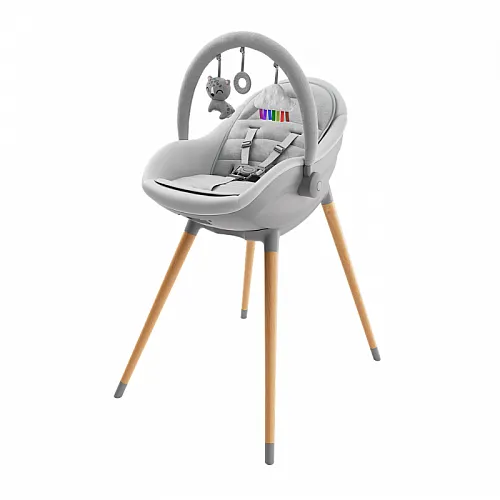 KinderKraft FINI UP столче за хранене GREY