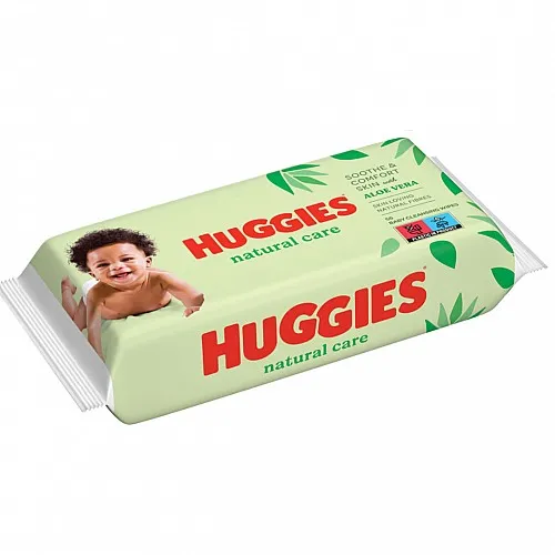 HUGGIES Мокри кърпички Aloe 56бр.
