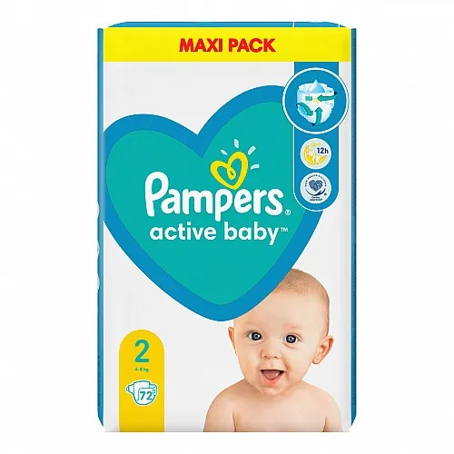 Pampers New Baby 2 Mini 4-8 кг  72бр 