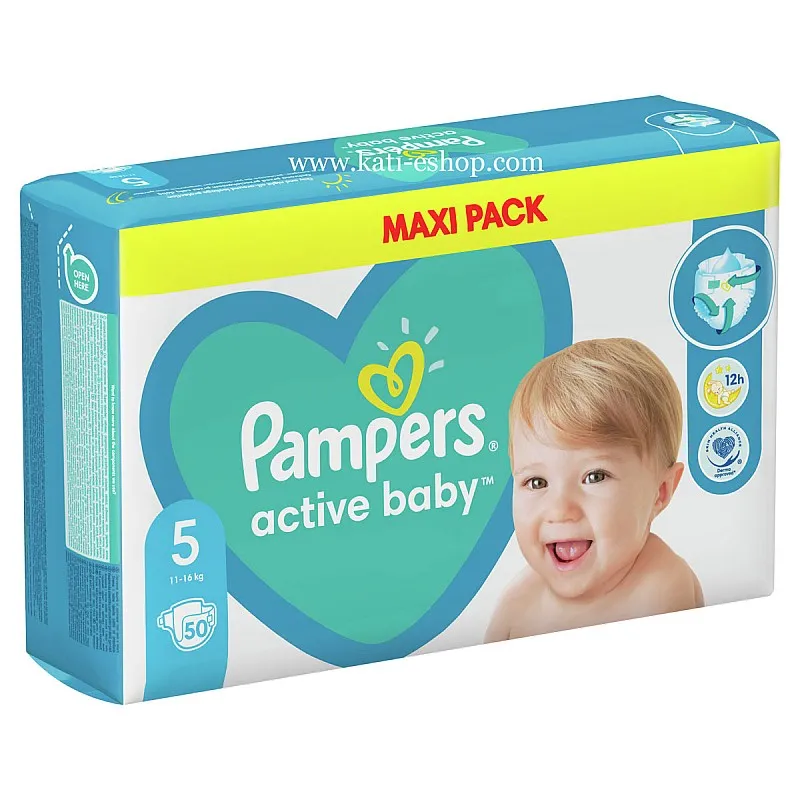 Pampers Active Baby 5 Junior 11-16 кг  51бр.