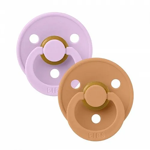 Bibs 2бр. биберони Colour Violet Sky/Pumpkin, 6-18м