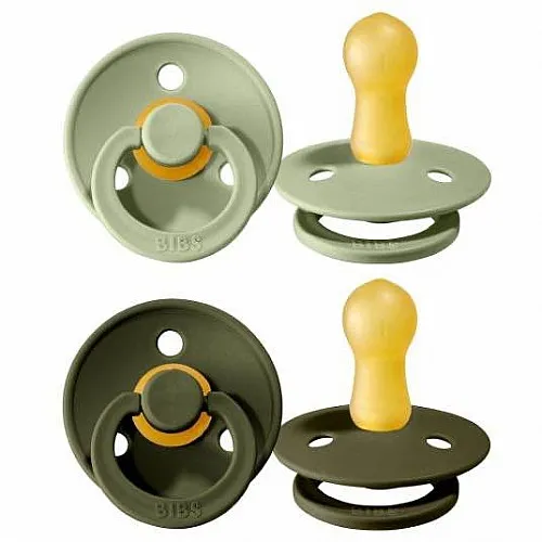 Bibs 2бр. биберони Colour Sage/ Hunter Green, 6-18м