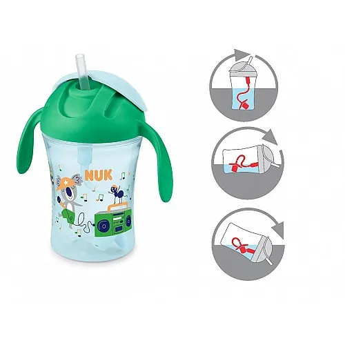 NUK ЧАША MOTION CUP зелена, 8+ мес.