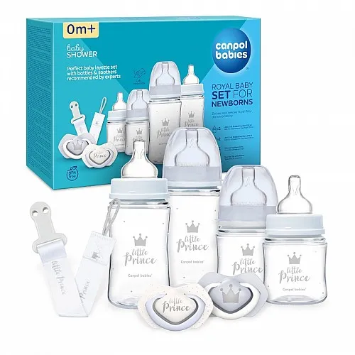 Canpol Комплект Royal baby, син