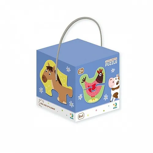 Dodo Пъзел 2-3-4 - Домашни животни