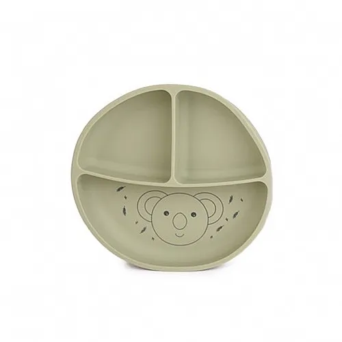 Tedsy Силиконова чиния с вакуум ,,Коала”