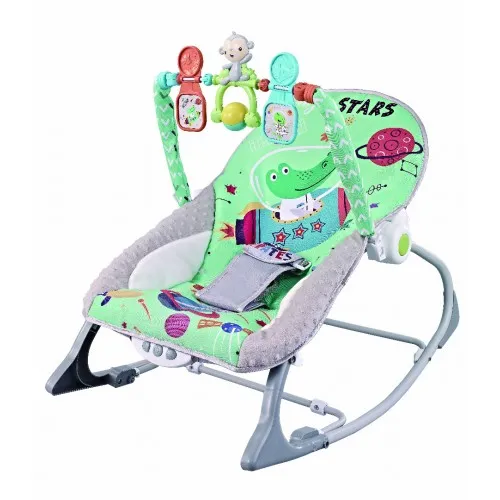 Chipolino Музикален шезлонг "Baby Spa"зелен