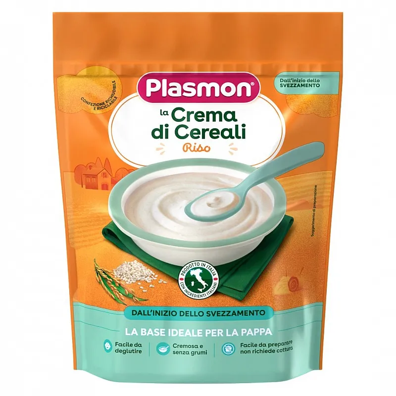 PLASMON Оризова каша 4м. 200г