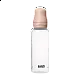 Комплект с бебешка бутилка Bibs Blush 270мл среден поток силикон